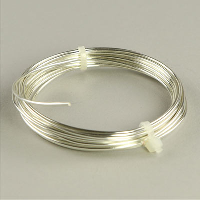 Silver plated copper jewellery wire