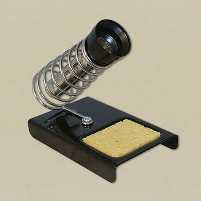 Soldering iron bench stand