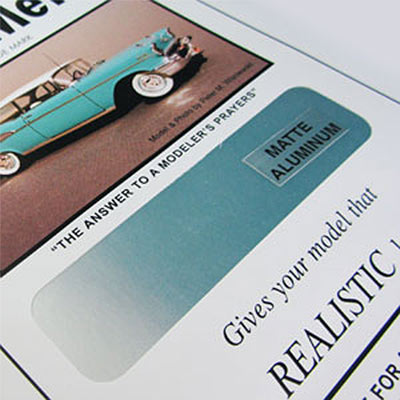 Matt Aluminium Bare Metal Foil