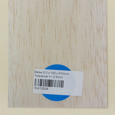 5.0mm balsa sheet for model building