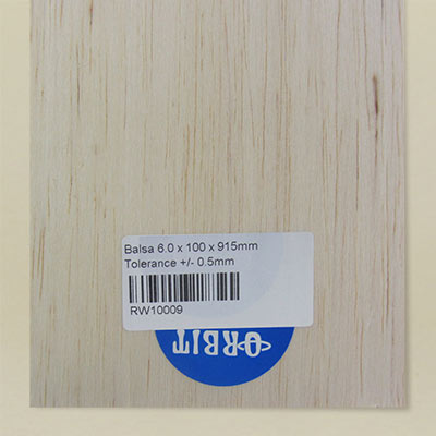 6.0mm balsa sheet for model building
