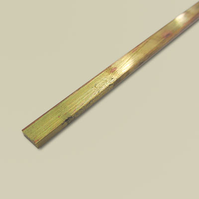 2.0 x 6.0mm brass strip