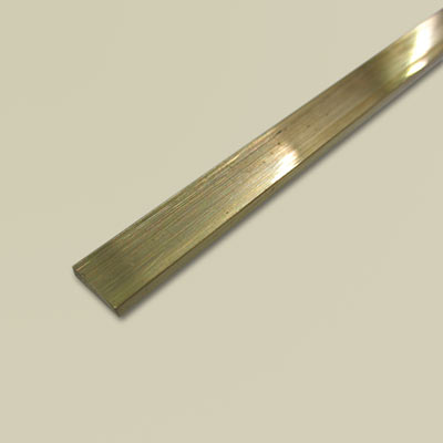 2.0 x 8.0mm brass strip