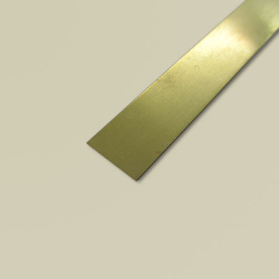 0.4 x 12.7mm brass strip
