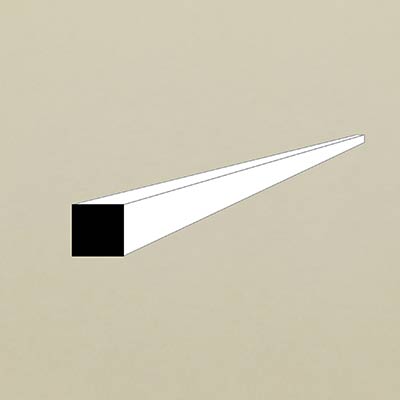 Styrene square strip