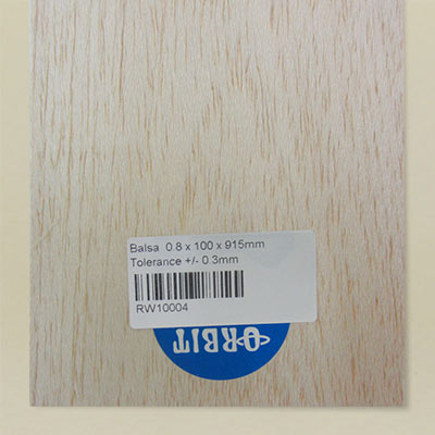 Balsa sheet 100 × 915mm