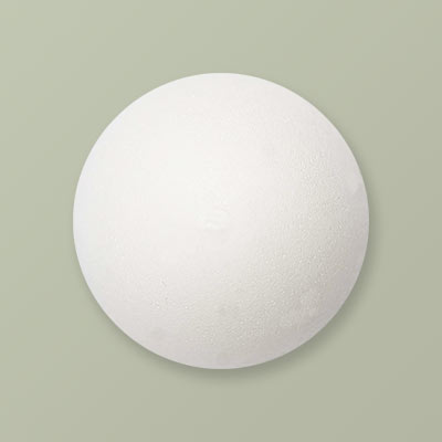 Ball, polystyrene 100mm Pk50