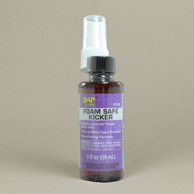 Zap foam safe kicker spray