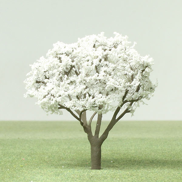 Snowy mespilus model tree