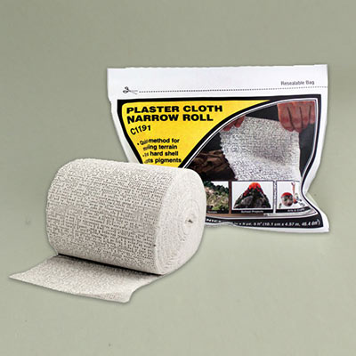 Woodland Scenics - Plaster Cloth & Plaster Sheets
