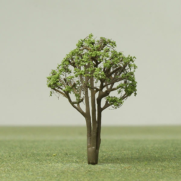 Red powder puff model tree