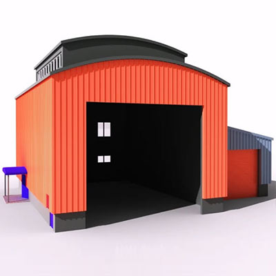 Caister Lifeboat station model by Sam Carroll