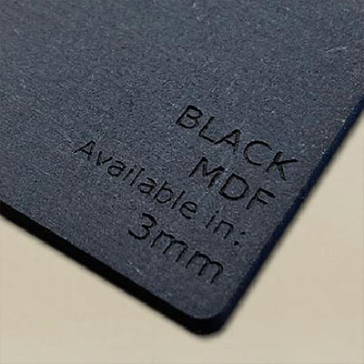FIBRANOR Black MDF