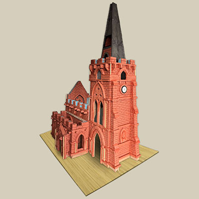 Steven Jones cathedral model