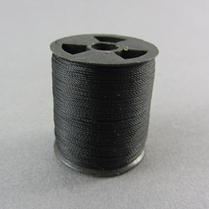 Black beading thread