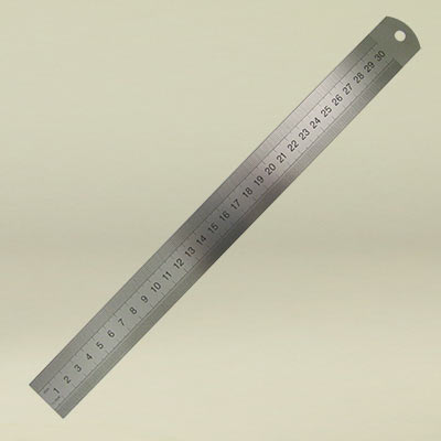 300mm precision steel rule