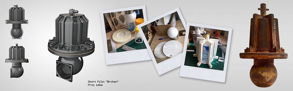 Making a short film prop ‘Alien Artifact’