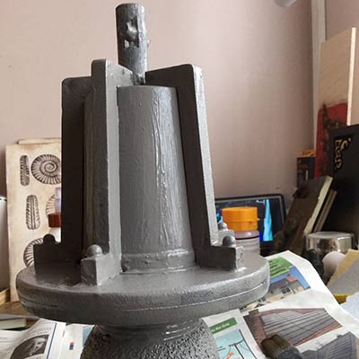Grey acrylic undercoat