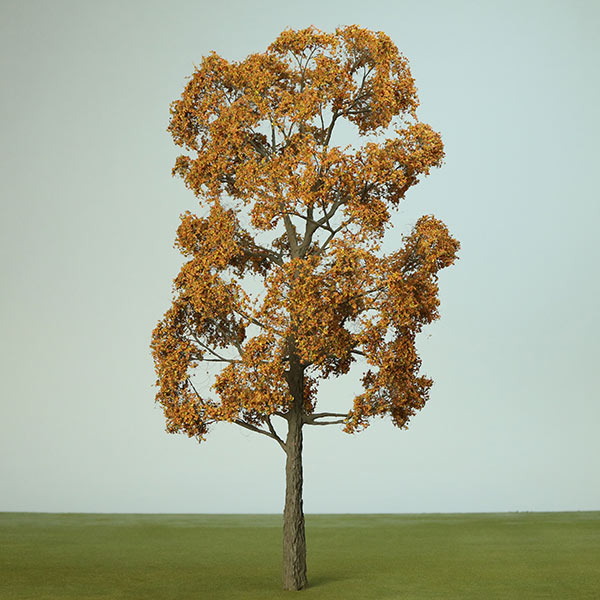 Generic model tree in autumn foliage