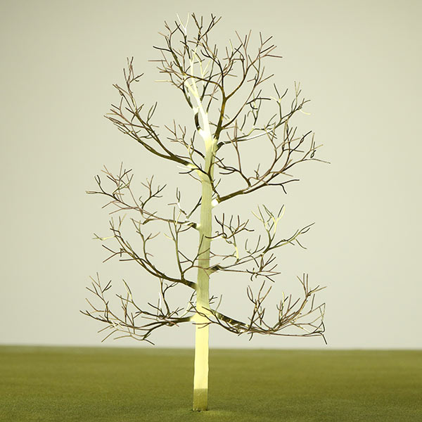Bare copper tree