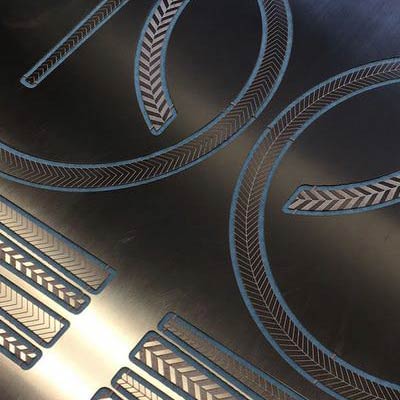 Copper photo etching service