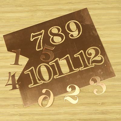 Copper photo etching service