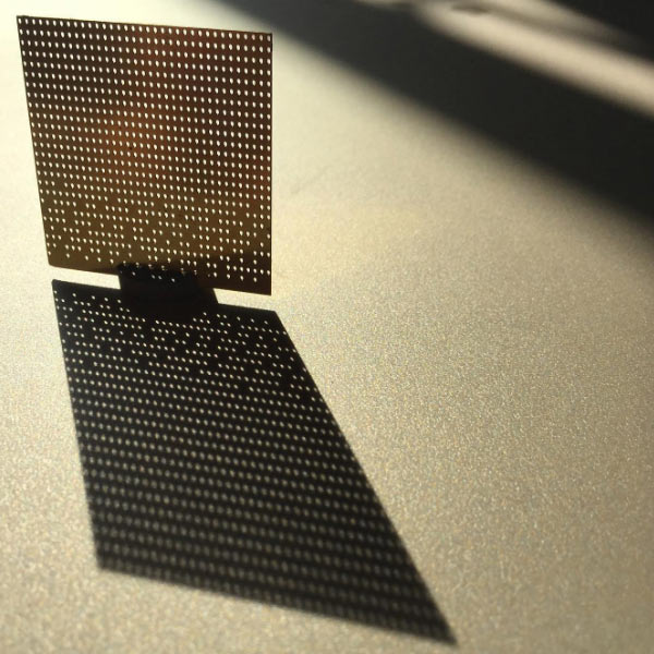 0.3mm thick photo etched brass mesh