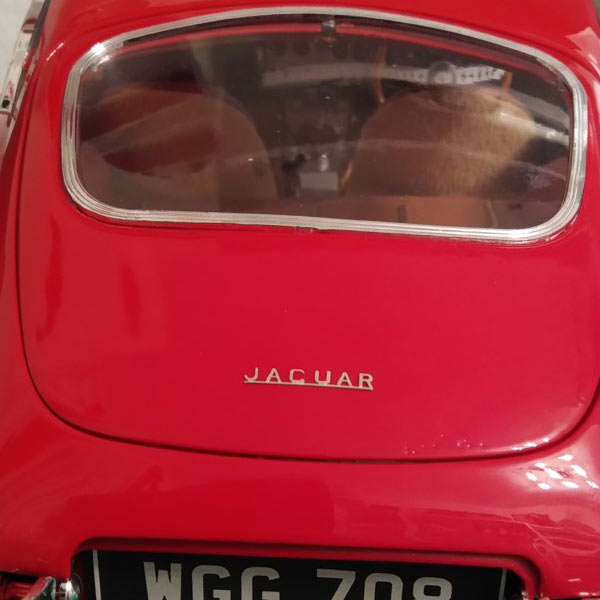 0.25mm nickel silver Jaguar logo for customer Oliver Doherty