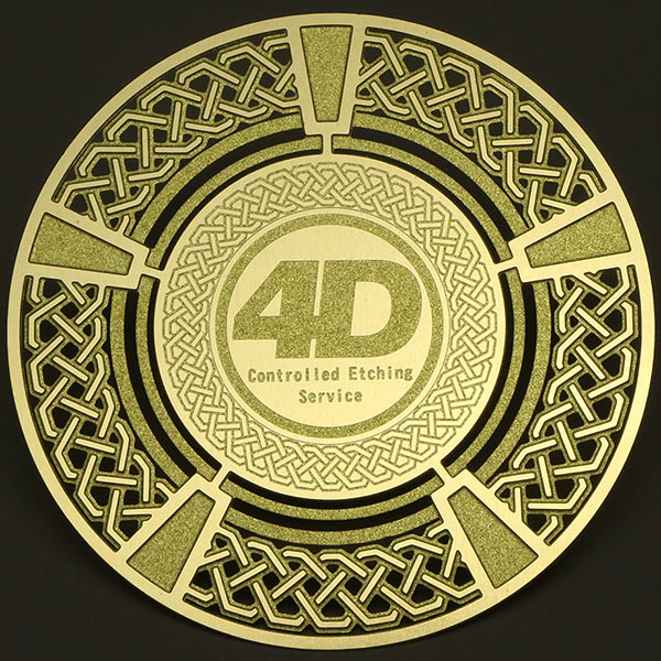 Photo etching service brass