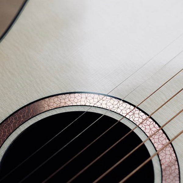 Copper etching for Tom Sands Guitars