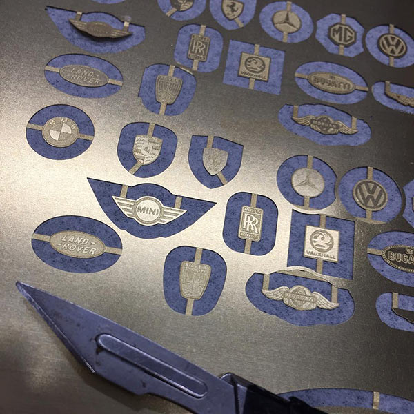 4D modelshop photo etching service