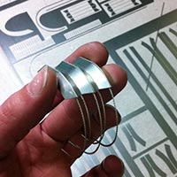 4D modelshop etched nickel silver sheet