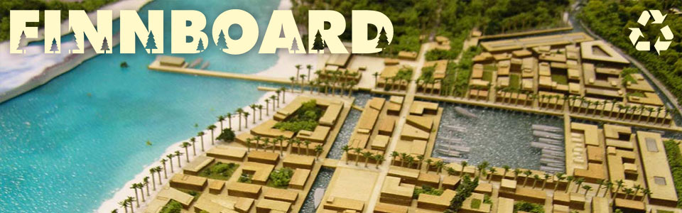 Finnboard for architectural modelmaking