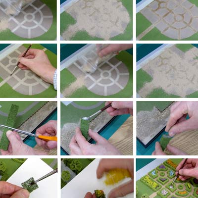 Guide to Landscape Model Making: Creating Formal Areas