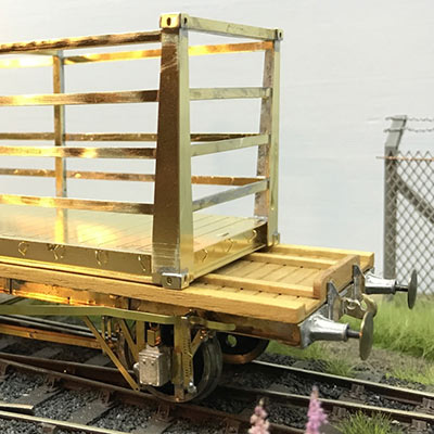 Salford Docks fruit wagon container