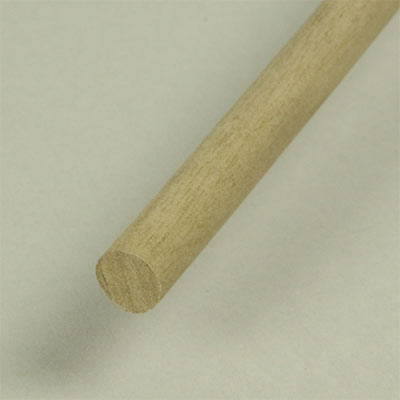 Walnut dowel for model makers