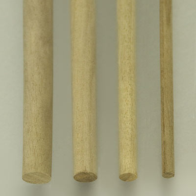 Walnut dowel for model makers