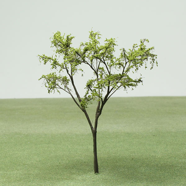 Model tree in Spring foliage