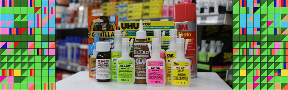 4D modelshop adhesives guide