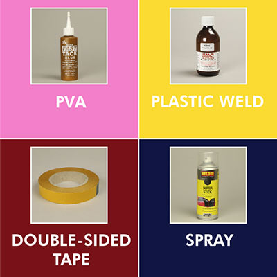 4D modelshop adhesives guide