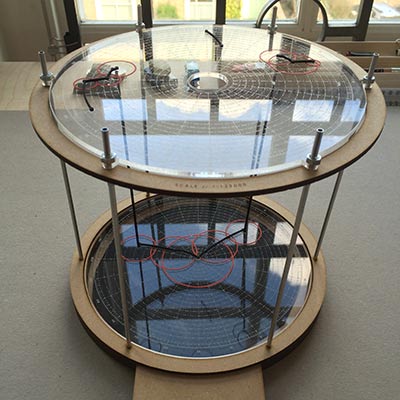 Exhibition model by Keaton Howes