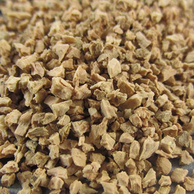 Granulated cork