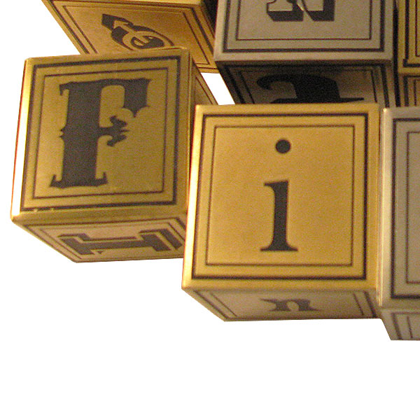 In-filling etchings with a laser