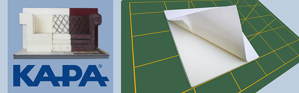 Creating surfaces with KAPA foamboard