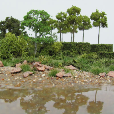 Guide to Landscape Model Making: Creating Waters Edge Effects