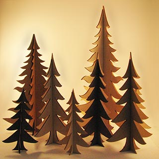 Bespoke laser cutting for Christmas displays