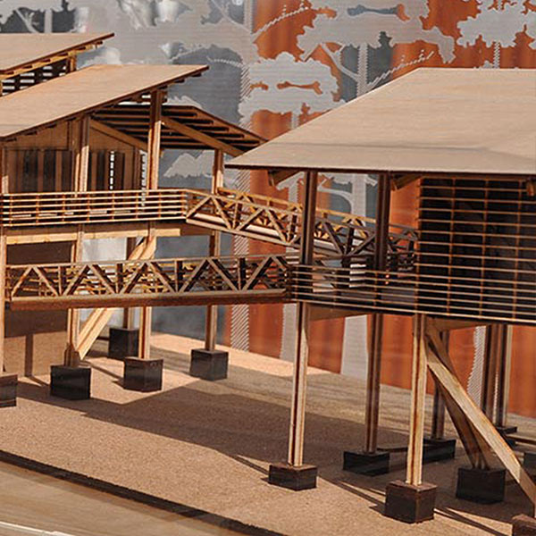 Laser cut model for Article 25
