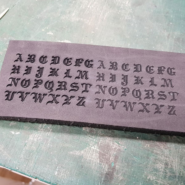Laser engraved EVA craft foam for cosplay
