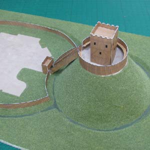 How to build a model Motte and Bailey Castle