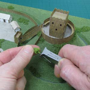 How to build a model Motte and Bailey Castle